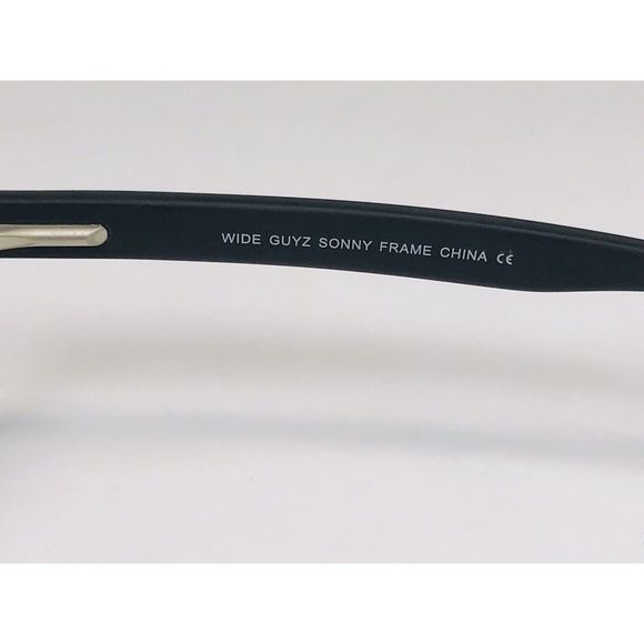 New Wide Guyz Matte Black SONNY Eyeglasses 58mm for The Stylish Large Man - Picture 10 of 11